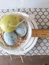 Load image into Gallery viewer, Vintage Presbyterian Homer Laughlin Restaurant Ware Teacup and Saucer Faux Nest