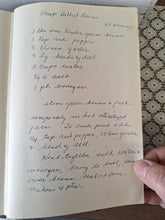 Load image into Gallery viewer, Vintage The American Woman’s Cook Book with Handwritten Recipes & Ephemera