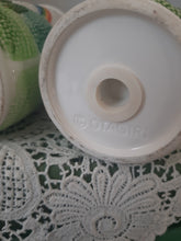 Load image into Gallery viewer, Vintage Otagiri Spring Rainbow Dot Ceramic Salt &amp; Pepper Shakers - Set of 2
