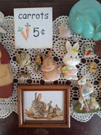 Big Bunny Bundle | Mixed Sprin Bunny Decor Lot with Vintage, Handmade & Newer Pieces
