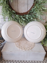 Load image into Gallery viewer, Vintage W.S. George Pussy Willow Plates Set of 2 | Spring Floral Plates
