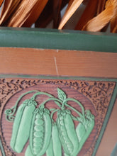 Load image into Gallery viewer, Laser Woodcut Vegetable Green Peas Wall Decor Wood Plaque - Made in Michigan

