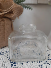 Load image into Gallery viewer, Vintage Large 51 Ink Clear Glass Rectangular Ink Jar - 3 ounce
