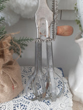 Load image into Gallery viewer, Vintage A&amp;J Red Handled Primitive Kitchen Egg Beater Hand Mixer
