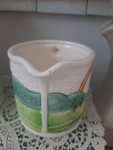 Load image into Gallery viewer, Vintage Otagiri Spring Rainbow Dot Ceramic Sugar Dish &amp; Creamer Pitcher - Set of 2
