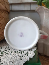 Load image into Gallery viewer, Vintage Cottagecore Otagiri Watercolor Style Pink Lavendar and Yellow Floral Flower Mug
